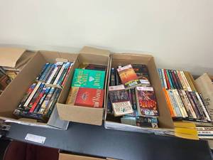 lot 49S image: Large Collection of Assorted Fiction Books Diverse Authors and Genres