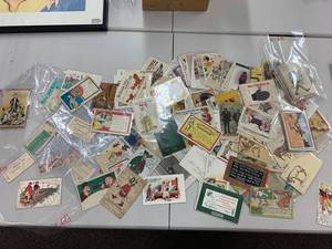 lot 106S image: Lot 150 1890s Ephemera & 1900s Postcard Collection - Mostly 1 Cent Stamps