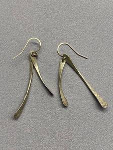 lot 9B image: Artisan Handcrafted Sterling Silver 925 Earrings