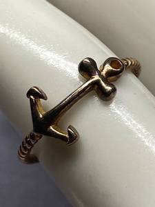 lot 30B image: Anchor Design 925 Sterling Silver Ring Size 7
