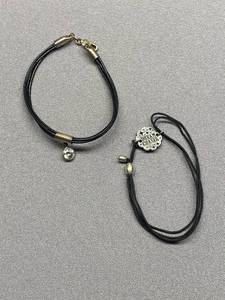lot 40B image: Lot 2 Alex and Ani Sterling Silver 925 Charm Bracelets