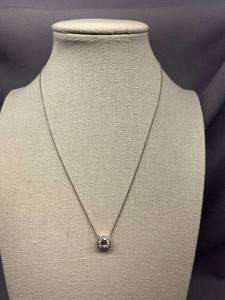 lot 56B image: Sterling Silver 925 Necklace with Pendant