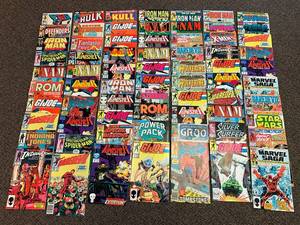 lot 47R image: Marvel Vintage Comic Book Collection Including G.I. Joe & Iron Man