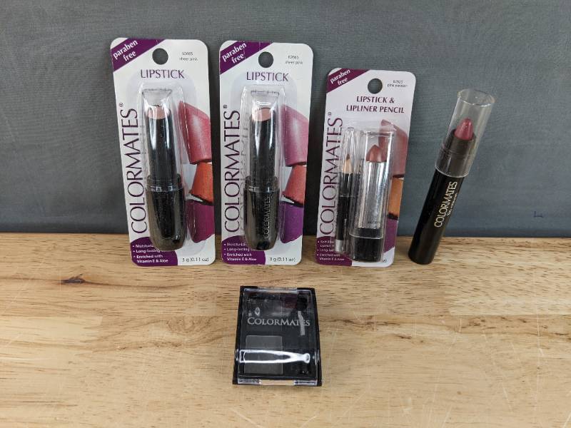 lot 137D image: Brand New ColorMates Lipstick, Lipliner Pencil and Eyeshadow N