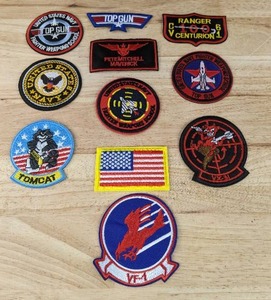 lot 122E image: 11 Brand New Top Gun Patches N