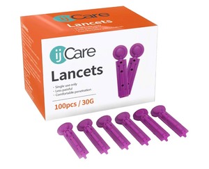 lot 118E image: 3 Brand New 30g Lancets for Blood Testing (100pcs)  Fits Any Standard Lancet Devices $60 Retail N