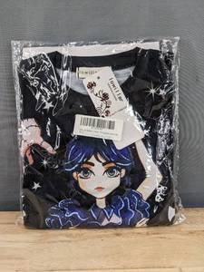 lot 77 image: Brand New Iowilla Brand Wednesday Themed Top And Bottom Black Kids Size 8-10 N