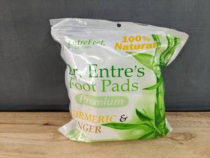 lot 82 image: Brand New EntreFeet Dr. Entres Foot Pads Premium 100 Pads N