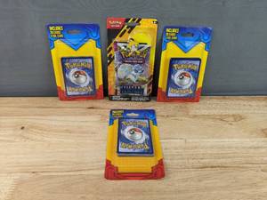 lot 1E image: Brand New Pokemon Silver Tempest Trading Card Game and 3 20-Card Packs N