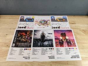 lot 131 image: Brand New Juice Wrld Canvas Wall Art Decor Album Covers 6 Total N