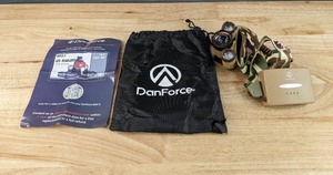 lot 164 image: Brand New DanForce Camouflaged Headlamp Ultra Bright USB Rechargeable LED Head Lamp N