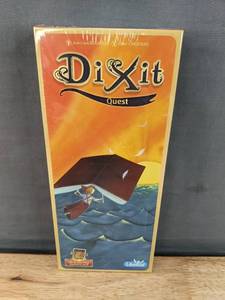 lot 159 image: Brand New Dixit Quest Board Game - Expand Your Imagination with 84 New Cards Creative Storytelling Game, Fun Family Game for Kids & Adults, Ages 8 $29.99 Retail N