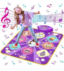 lot 184 image: Brand New Purple Princess Electronic Dance Pad Game with Lights & Music $45.99 Retail N