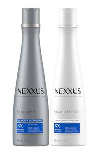 lot 106E image: Brand New Nexxus Therappee Shampoo and Humectress Conditioner Therapy Set for Dry Hair $36.99 Retail N