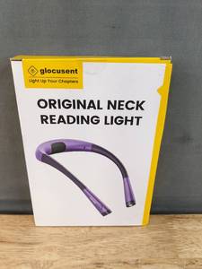 lot 228 image: Brand New Glocusent Book Light, 3-Color & 6-Brightness Reading Light N