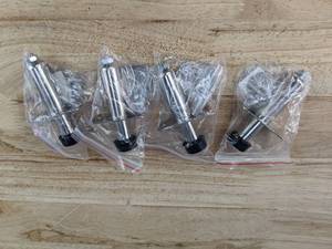 lot 234 image: 4 Brand New Jdmspeed New Stainless Chrome Door Poppers Trunk Popper Street Rod 2 PCS $36 Retail N
