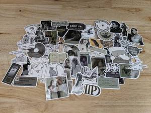 lot 66E image: 50 Brand New Taylor Swift Stickers N
