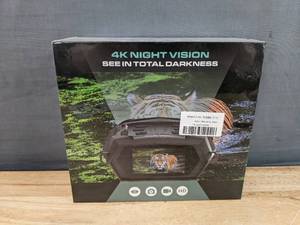 lot 40E image: Brand New 4K Night Vision Binoculars N