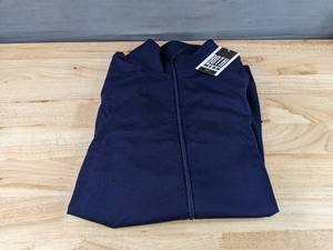 lot 225 image: Brand New Roth Mens Light Weight Zip Up Jacket Navy Blue Size Large N