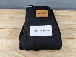 lot 223 image: Brand New JK Sue Jones Womens Fleece Leggings Black Size XS N