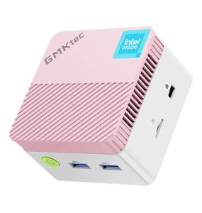 lot 6E image: Brand New GMKtec Mini PC NucBox G5, Intel 12th Gen Alder Lake N97 (up to 3.6GHz), 12GB RAM 256GB M.2 SSD, Pink $179.99 Retail N