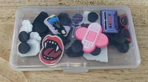 lot 104E image: 16 Brand New Olivia Rodrigo Music Character Croc Charms with Case N