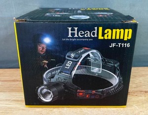 lot 17D image: Brand New LED Adjustable Rechargeable Lightweight Bright Multi-Use Head Light Lamp N