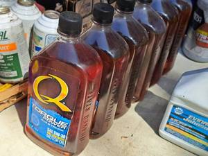 lot 86 image: Lot of (6) Quaker State Torque Power 4x4 & Truck SAE 5W-30 Full Synthetic Motor Oil Quart Plastic Bottle