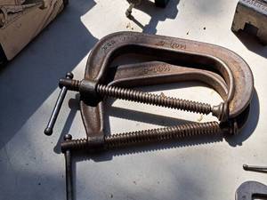 lot 93 image: Lot of (2) C-Clamps 6