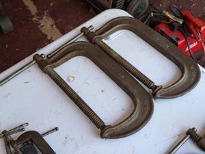 lot 96 image: Lot of (2) C-Clamps 8