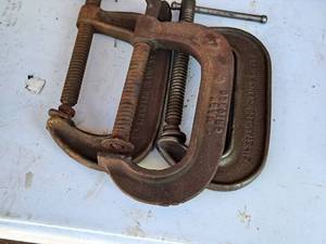 lot 97 image: Lot of (3) C-Clamps 4