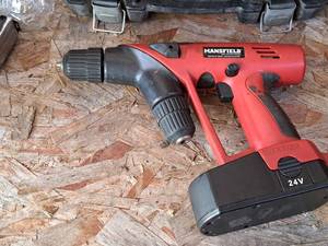 lot 109 image: Mansfield 18V Dual Drill 11-707 with 24V Battery