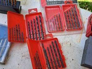 lot 255 image: Lot of (3) Assorted Drill Bit Sets