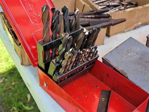 lot 256 image: Drill Bit Index in Metal Case