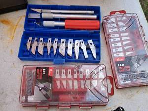 lot 269 image: Lot of (3) Precision Knife Sets