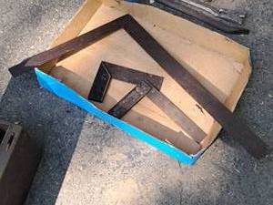lot 277 image: Lot of (3) Assorted Carpenter Squares