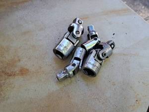 lot 296 image: Lot of (4) Swivel Sockets - 38 Drive and 12 Drive