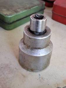 lot 297 image: Lot of (2) 12 to 34 drive Socket Adapter w 1-34 Socket 34 Drive