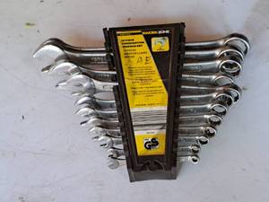 lot 310 image: WorkZone Combination Wrench Set  SAE 12-piece (In Original Packaging)