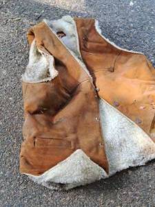 lot 355 image: Chevailer LeatherWool Vest