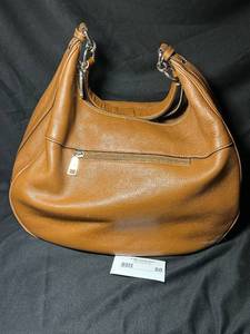 lot 88 image: Coach New York Brown Leather Handbag