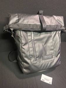 lot 91 image: Versace Parfums Branded Backpack in Black