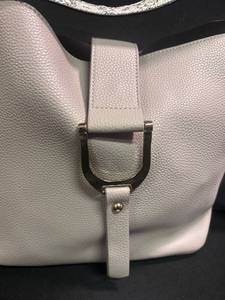 lot 93 image: Gretchen Christine Faux Leather Handbag with Snake Print Strap