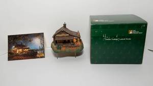 lot 74 image: Terry Redlin Autumn Traditions Lakeside Market (#4090)  With Original Box & COA