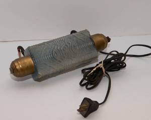 lot 129 image: Vintage Bed-Mounted Reading Lamp  Tested and Working
