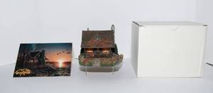 lot 163 image: Terry Redlin Comforts of Home  Cabin (#1276)  With Original Box & COA