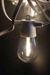 lot 165 image: IndoorOutdoor Patio Lights - 96 Feet Long #1