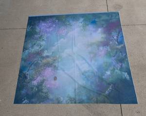 lot 243A image: 5 x 5 Freedom Cloth Photography Background Floral