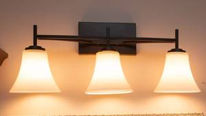 lot 202 image: Bathroom Vanity Light - Hardwired