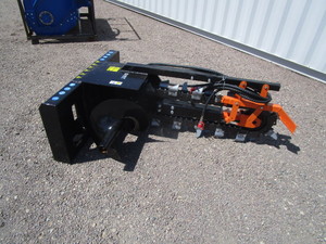 lot 53 image: AGT Industrial Skid Steer Trencher